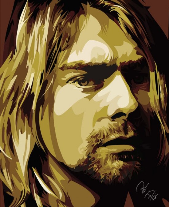 Corel X4 2010 Kurt Cobain
